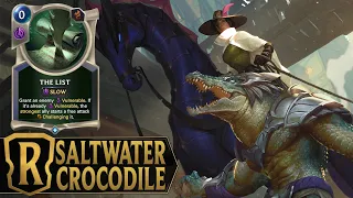 Saltwater Crocodile - Miss Fortune & Renekton Deck - Legends of Runeterra A Curious Journey Gameplay