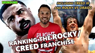 ROCKY CREED Franchise Ranking (2023) | With Creed 3 and Rocky 4 DC