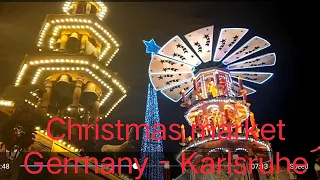 Christmas market Germany - Karlsruhe | Weihnachtsmarkt 2022 🎉🥳