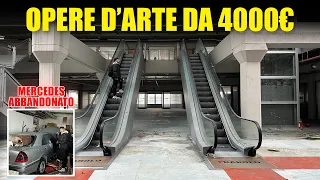 TROVIAMO UN TESORO DA 4000€ IN UN CENTRO COMMERCIALE ABBANDONATO - ASSURDO C’È ANCHE UN MERCEDES!