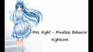 Nightcore -  Mrs. Right