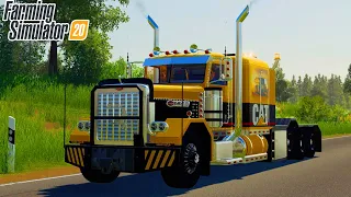 FS 20 Peterbilt 389 Cat heavy truck link | Farming Simulator 20| #fs20 #fs20mods #peterbilt