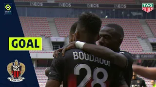 Goal Hicham BOUDAOUI (61' - OGC NICE) OGC NICE - STADE BRESTOIS 29 (3-2) 20/21