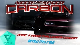 Need for Speed Carbon | BMW M4 F82 (No Limits) vs. Angie's Dodge Challenger Concept [HD 60FPS]