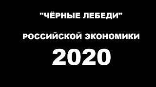 Экономические прогнозы для России на 2020 год. «Чёрные лебеди».