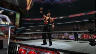 WWE '13 - Kevin Nash vs. Sin Cara: Monday Night Raw