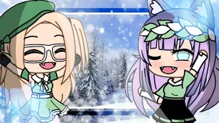 🎄Клип{Снежинки}Gacha Life🎄