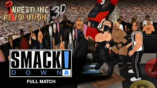 FULL MATCH - Undertaker, Rock & Stone Cold vs. Kane, Angle & Rikishi: SmackDown, Jan. 18, 2001