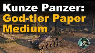 Kunze Panzer: God-tier Paper Medium || World of Tanks