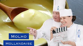 Molho Hollandaise - Aprendendo a ser chef