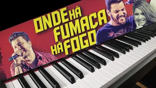 Cleber e Cauan - Onde Há Fumaça Há Fogo - Part. Marília Mendonça (Piano Cover)