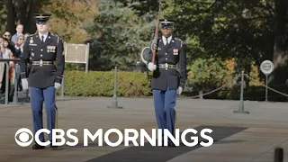 Sentinels reflect on honor of guarding the Tomb of the Unknown Soldier on its 100th anniversary