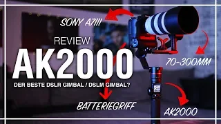 Feiyu Tech AK2000 Review - Der beste DSLR Gimbal / DSLM Gimbal unter 400€? | Milou PD #feiyutech