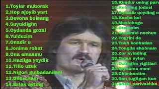 Rustam  Goipov 1988-1990 yilgi retro qoshiqlar toplami🔥🔥🔥