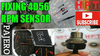 HOW TO FIX RPM SENSOR of PAJERO GEN 2 4D56 MATIC JDM.