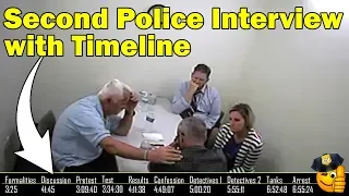 Chris Watts FULL 2nd police interview (with timeline) lie detector test and confession 8-15-18