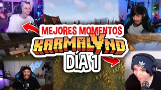 MEJORES MOMENTOS KARMALAND 5 *DÍA 1*😱🔥