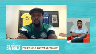 Treta ao vivo: Felipe Melo x Edilson