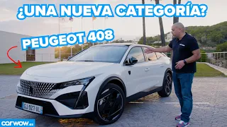 EL NUEVO PEUGEOT 408 ES MÁS LARGO y BARATO QUE UN SUV 3008 Y ¿ofrece más?