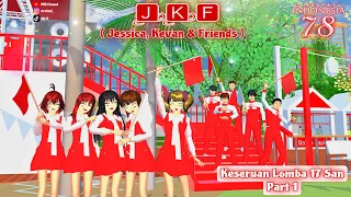 ✿J.K.F✿ || Semarak Kemerdekaan 78TH 🇮🇩 || Part 1 || Drama Sakura School Simulator || #mirchannel