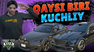 M5 E60 YOKI C63 AMG W204 QAYSI BIRI DIRFTDA KUCHLI GTA 5 ONLINE