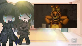 Female Kaijus react William Afton Death [SFM FNAF]