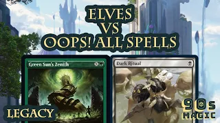 Elves vs Thassa's Oracle Combo [MTG Legacy]