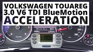 Volkswagen Touareg 3.0 V6 TDI 262 hp (AT) – acceleration 0-100 km/h