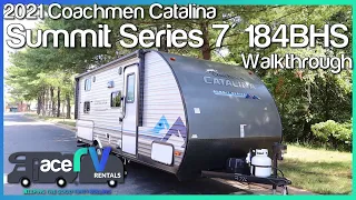 2021 Coachmen Catalina Summit Series 7' 184BHS Walkthrough · Ace RV Rentals & Sales