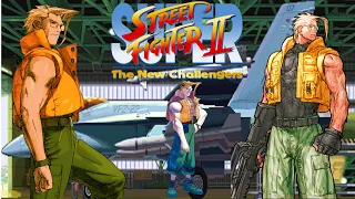 Street Fighter Alpha 3 (Charlie Nash) Playthrough, great Somersault Shell moves!