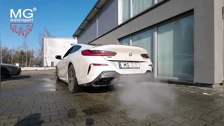 BMW M850i G15 w/MGmotorsport.pl exhaust - no ECU update required