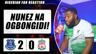 EVERTON 2-0 LIVERPOOL  ( Karibi -NIGERIAN FAN REACTION)-PREMIER LEAGUE HIGHLIGHT 23-24