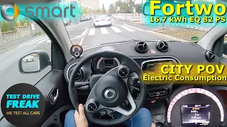 2022 Smart Fortwo Electric Drive EQ 82 PS CITY POV DRIVE