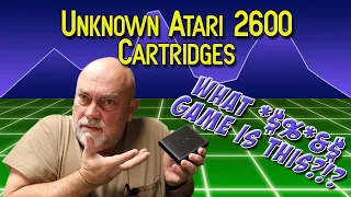 Episode 9 - Restoring and Identifying Unknown Atari 2600 Carts