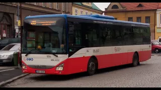 Jízda autobusem Iveco Crossway LE LINE 12M (Dopravce ČSAD-POLKOST) ev.č.1854 na lince 660