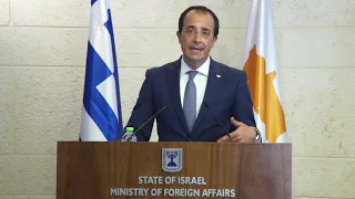 Statements by the FMs of Israel, Greece & Cyprus after their Trilateral Meeting (Jerusalem, 22/8/21)