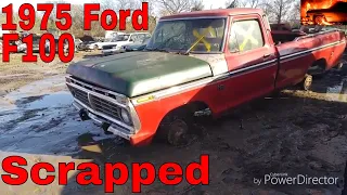 1975 Ford F100 Junk Yard Find