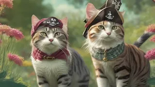 сказка про котов - пиратов и других животных