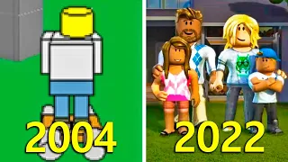 EVOLUCIÓN de ROBLOX 🕹️ (2003 - 2022) 👾