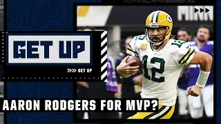 Is Aaron Rodgers the clear choice for MVP right now? | Get Up