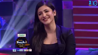 Shruti Haasan Comedy Celebrity Talk Show Konchem Touch Lo Unte Chepta Zee Telugu