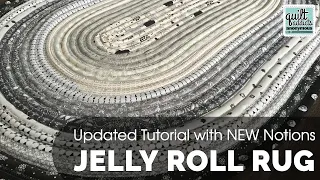 How to make a Jelly Roll Rug that STAYS FLAT!