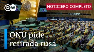 DW Noticias del 23 de febrero: ONU exige a Rusia salida "inmediata" de Ucrania [Noticiero completo]