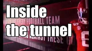 Inside the Alabama Football locker room and walk through of the new tunnel