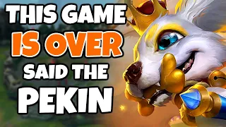 "This game is over, I tried." -Pekin Woof before Fizzing occurred | Pekin Woof