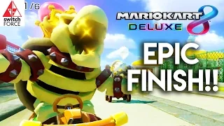 Mario Kart 8 Deluxe Gameplay - EPIC FINAL BATTLE!! Switch Battle Mode Online