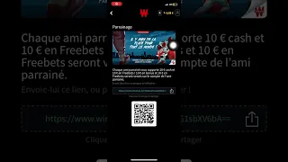 Code parrainage winamax pour toute ouverture de compte