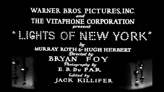 Lights Of New York 1928 Extended Logo and Credit Music