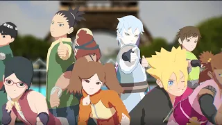 MMD Naruto Bring it on Sekai - Boruto Sarada Mitsuki Shikadai Chocho Inojin