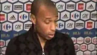 Thierry Henry handball controversy france. vs ireland